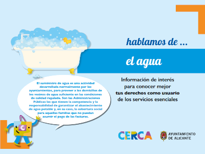 carátula del folleto sobre suministro de agua