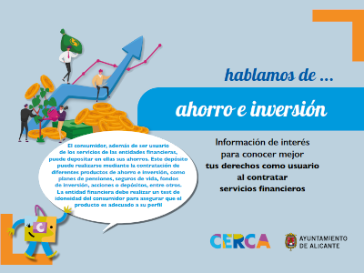 carátula del folleto sobre ahorro e inversión