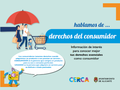 carátula del folleto sobre derecho del consumidor