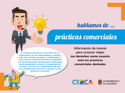 carátula del folleto sobre prácticas comerciales