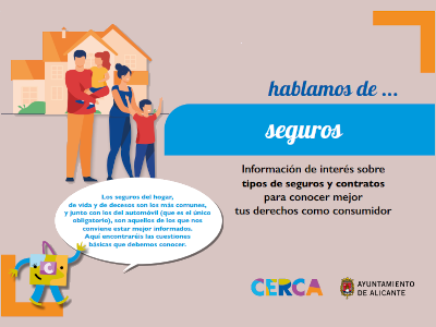 carátula del folleto sobre seguros